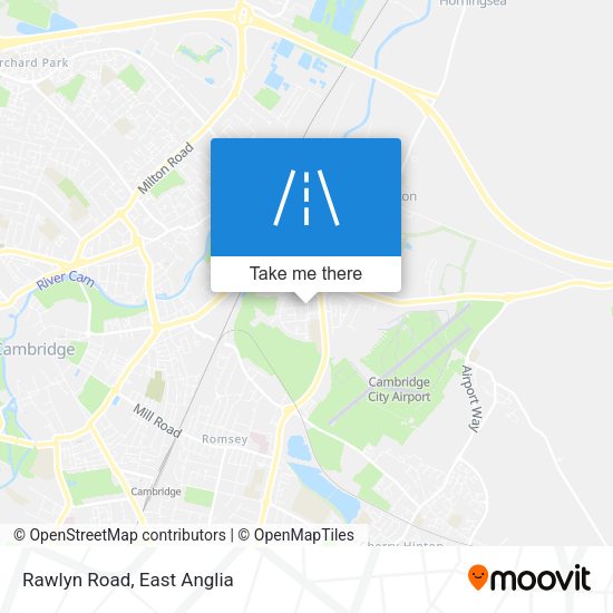 Rawlyn Road map