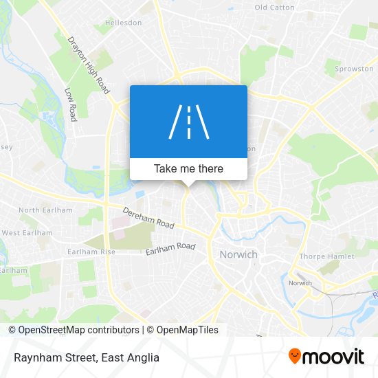Raynham Street map