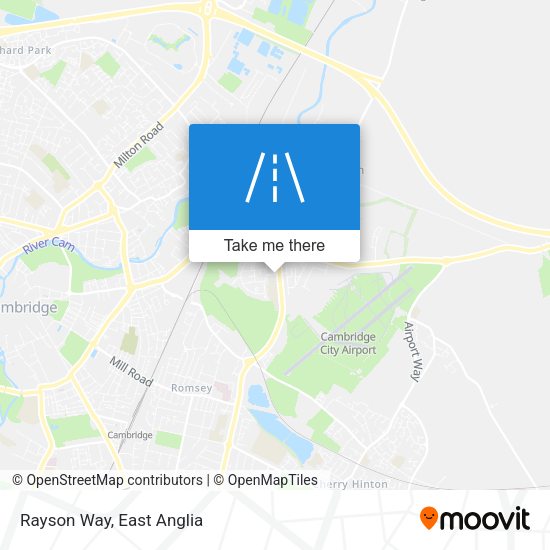 Rayson Way map