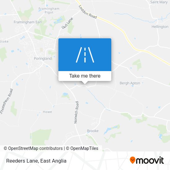 Reeders Lane map