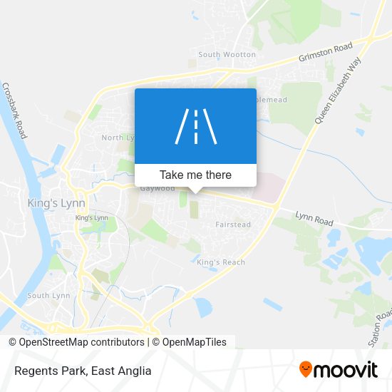 Regents Park map