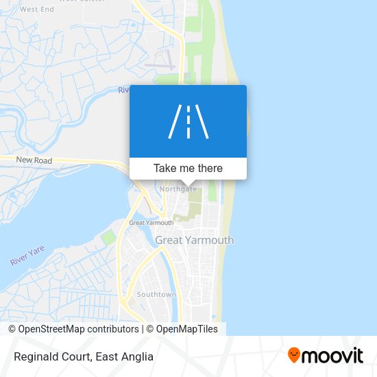 Reginald Court map