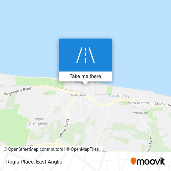 Regis Place map