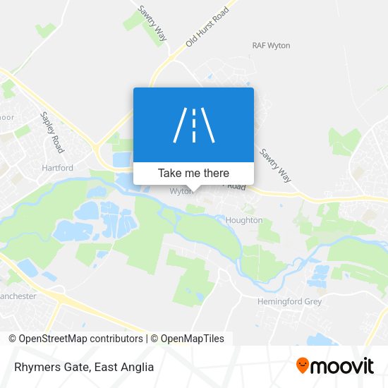 Rhymers Gate map