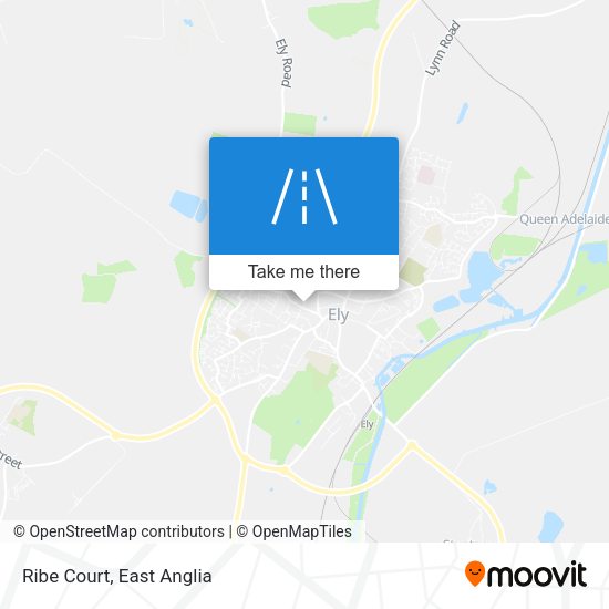 Ribe Court map
