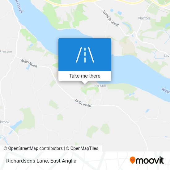 Richardsons Lane map