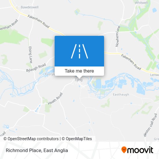 Richmond Place map