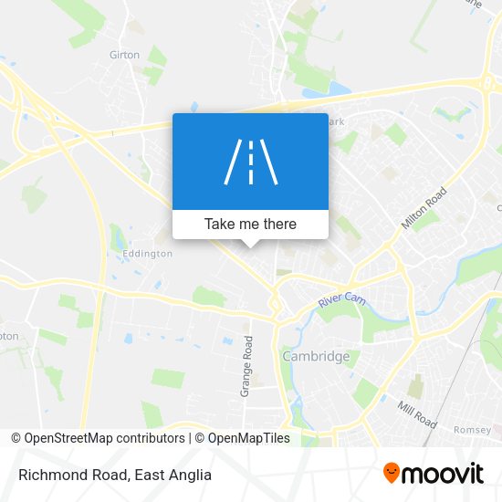 Richmond Road map