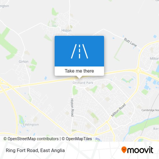 Ring Fort Road map