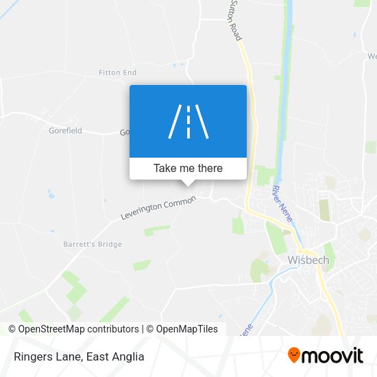 Ringers Lane map