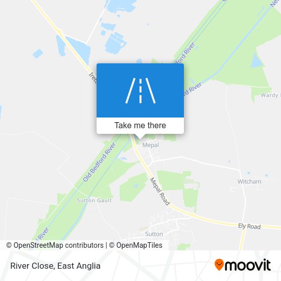 River Close map