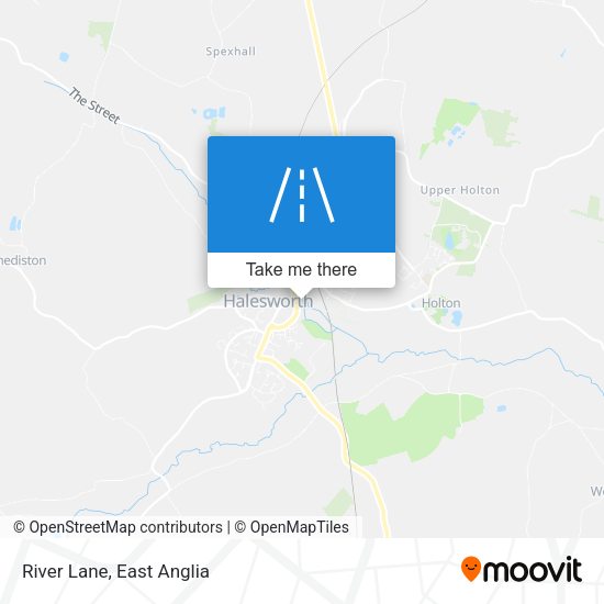 River Lane map