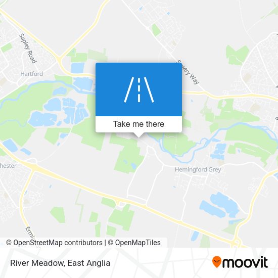 River Meadow map