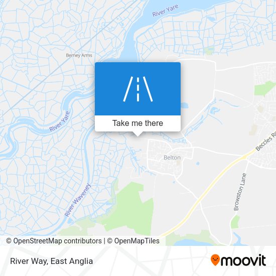 River Way map
