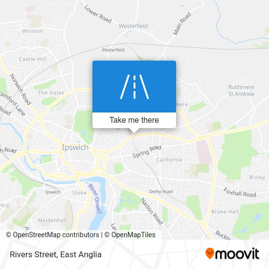 Rivers Street map