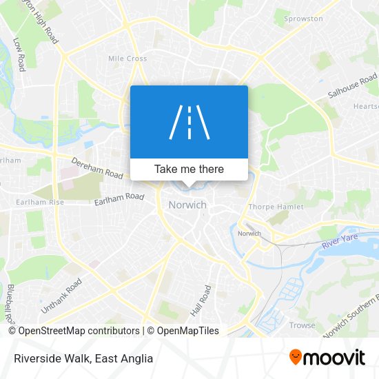 Riverside Walk map
