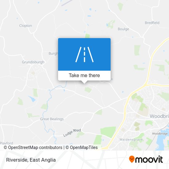 Riverside map