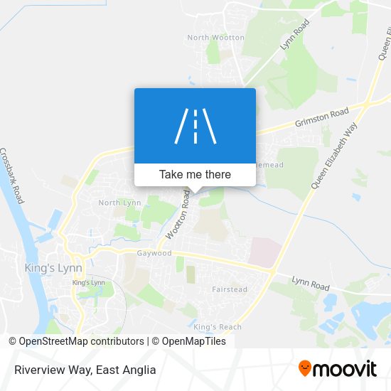 Riverview Way map