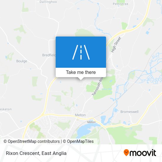 Rixon Crescent map