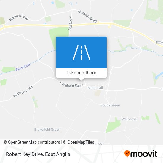 Robert Key Drive map
