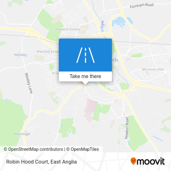 Robin Hood Court map