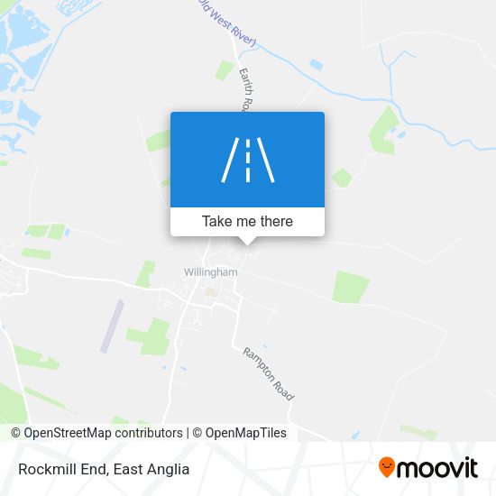 Rockmill End map