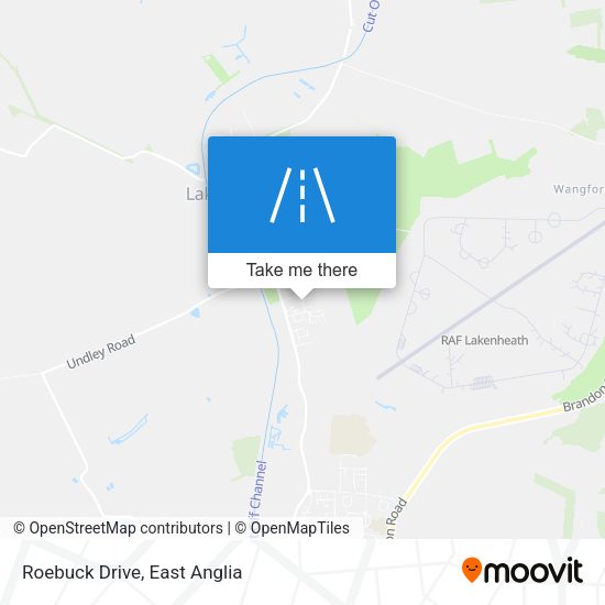 Roebuck Drive map