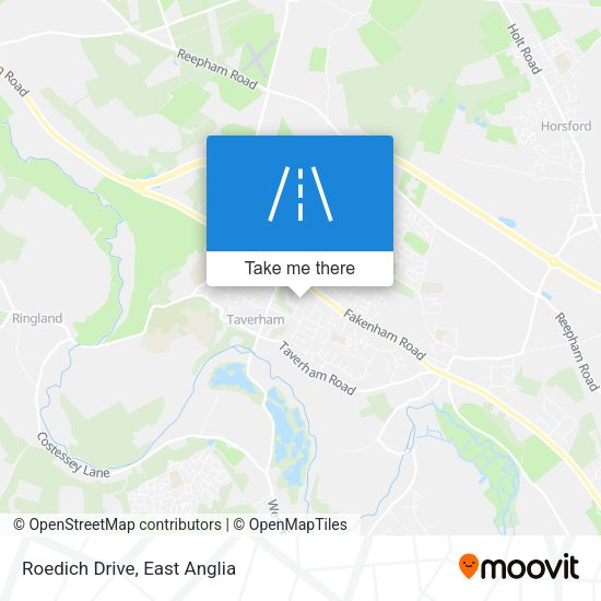 Roedich Drive map