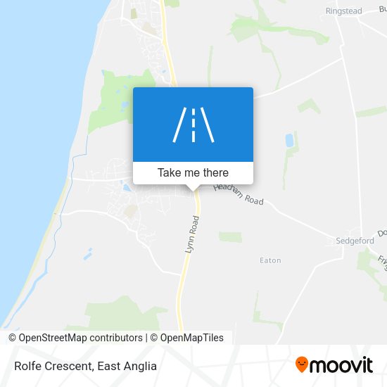 Rolfe Crescent map