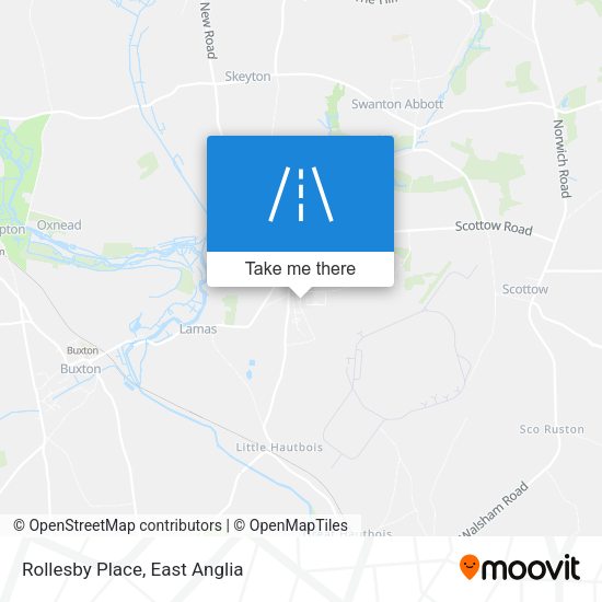 Rollesby Place map