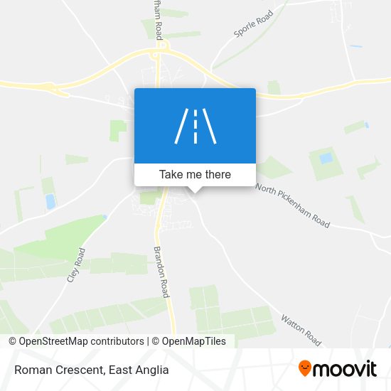 Roman Crescent map