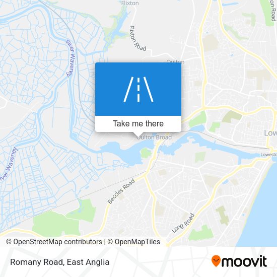 Romany Road map