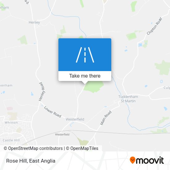 Rose Hill map