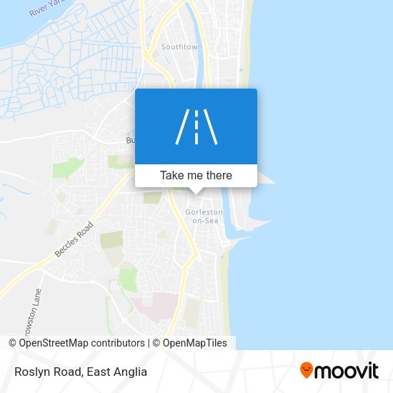 Roslyn Road map