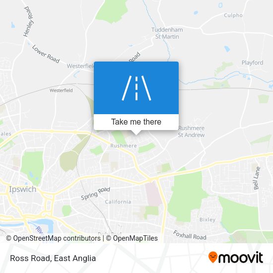 Ross Road map