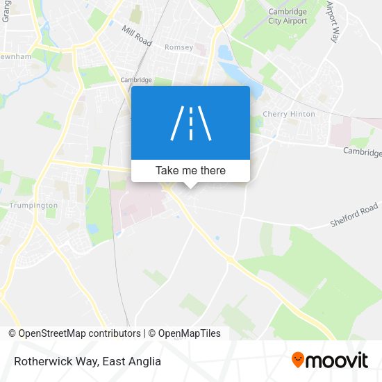 Rotherwick Way map