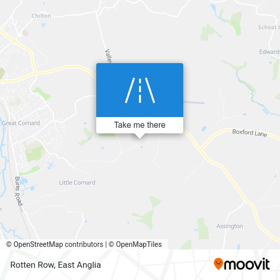 Rotten Row map