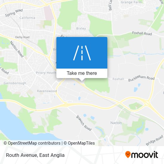 Routh Avenue map