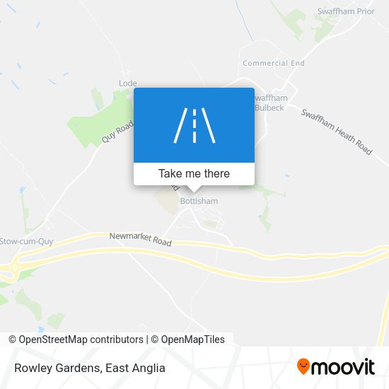 Rowley Gardens map