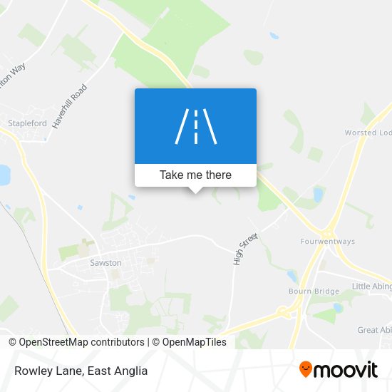 Rowley Lane map