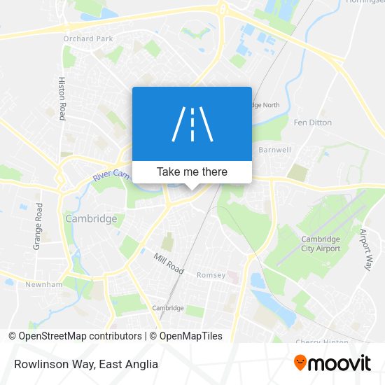 Rowlinson Way map