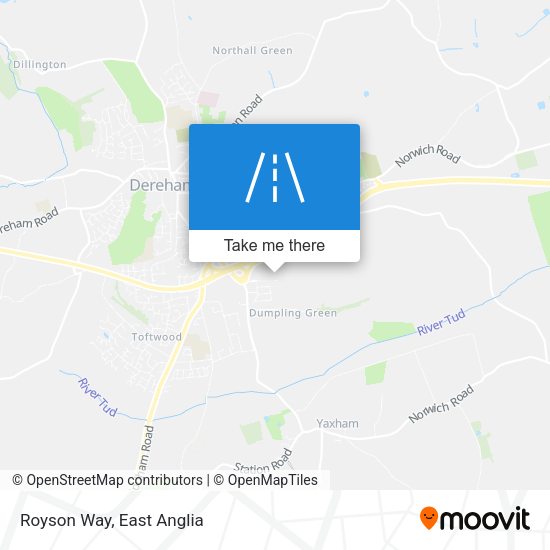 Royson Way map
