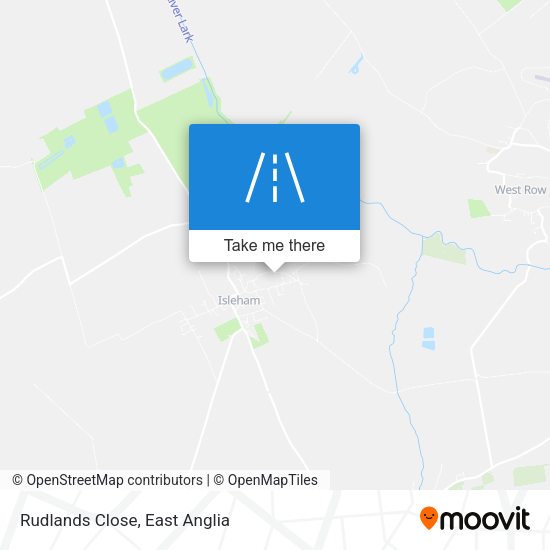 Rudlands Close map