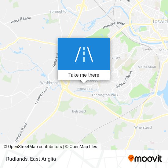 Rudlands map