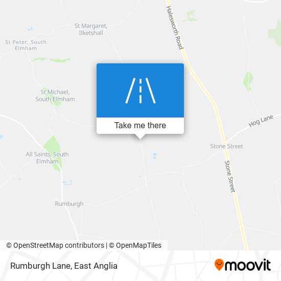 Rumburgh Lane map