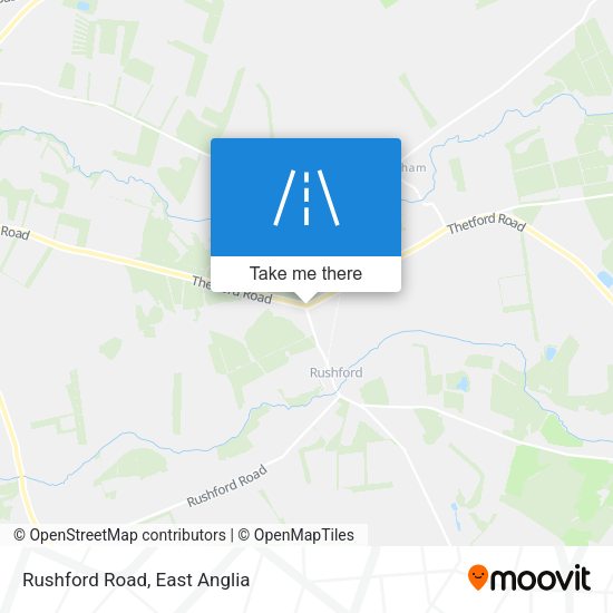Rushford Road map