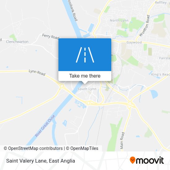 Saint Valery Lane map