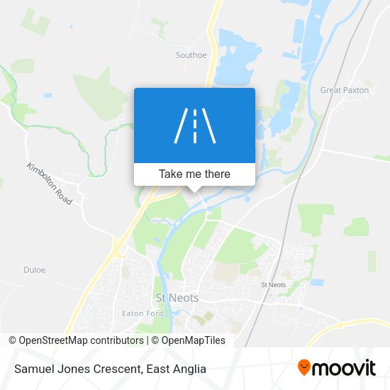 Samuel Jones Crescent map