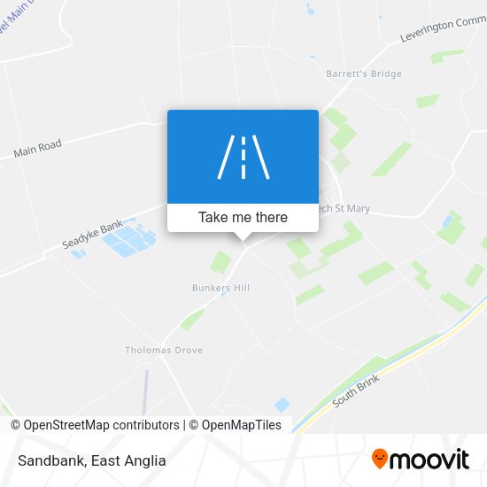 Sandbank map