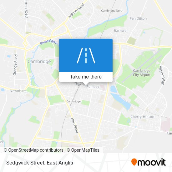 Sedgwick Street map